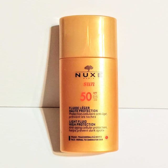 Nuxe Light Fluid High Protection SPF 50 review photo by Pellemiele