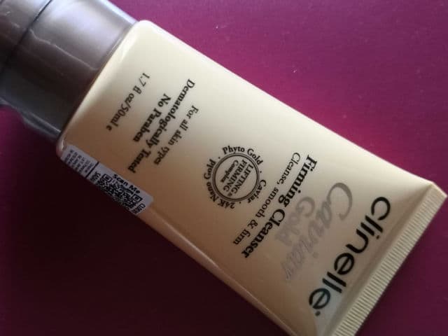 Clinelle CaviarGold Firming Cleanser review photo by Nmeiling