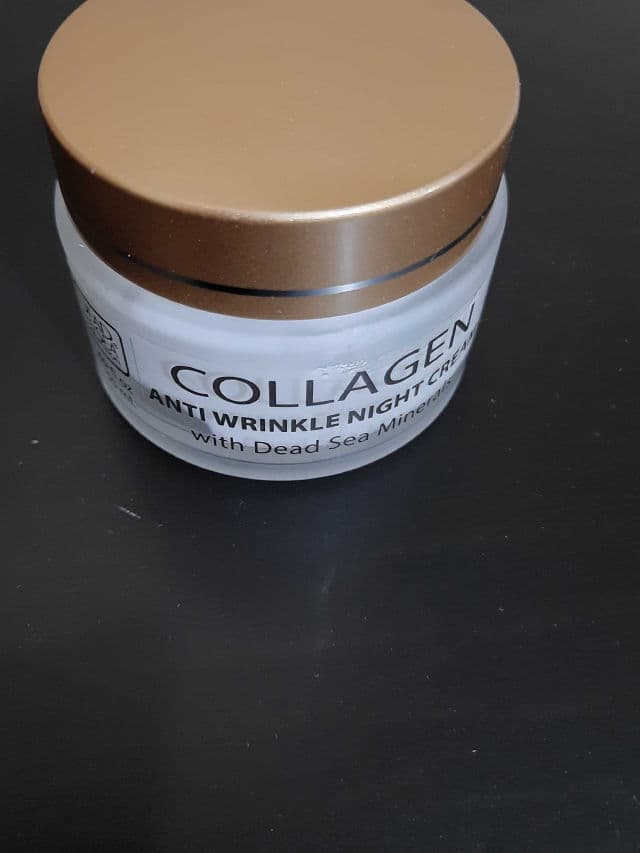 Dead Sea Collection Collagen Anti-Wrinkle Night Cream with Dead Sea Minerals review photo by Tolly