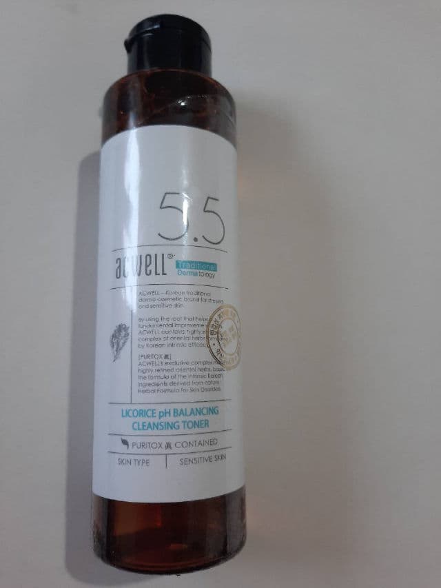ACWELL Licorice pH Balancing Cleansing Toner review photo by Tolly