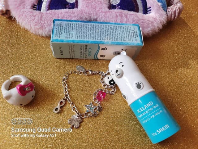 THE SAEM Iceland Hydrating Eye Stick review photo by Tolly