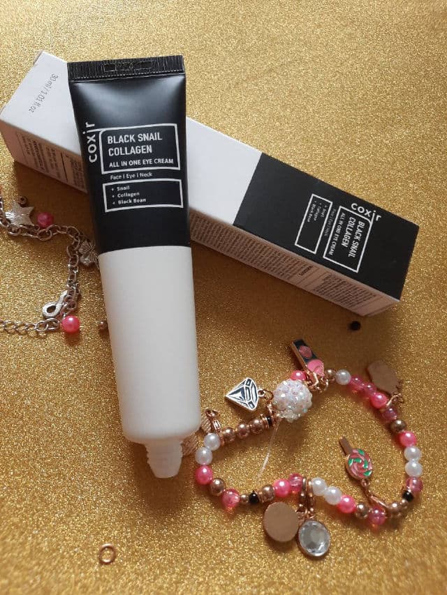 Coxir Black Snail Collagen All In One Eye Cream review photo by Tolly