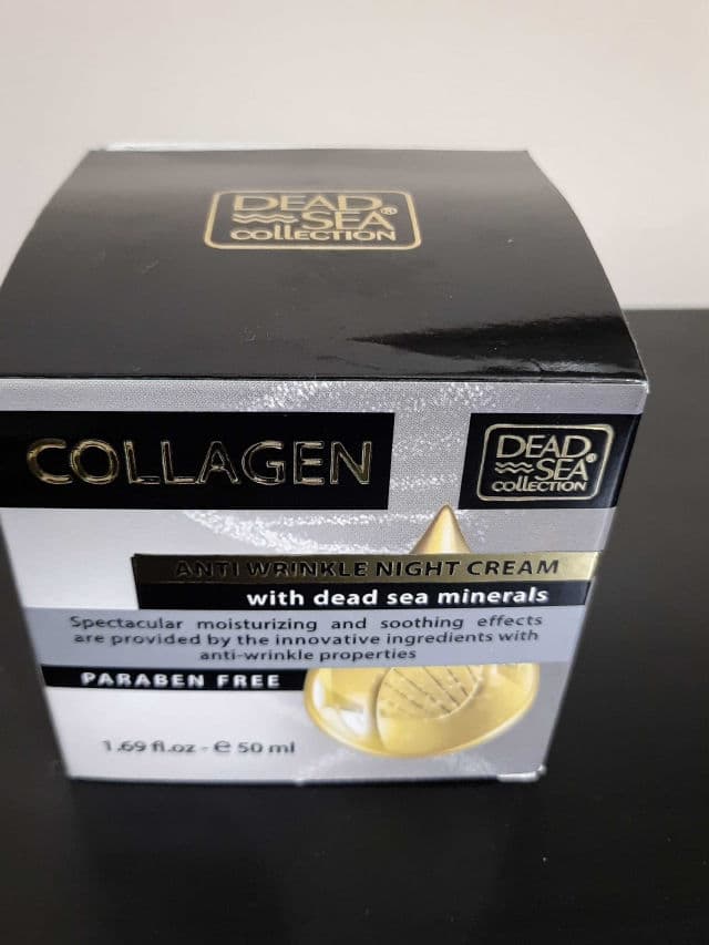 Collagen Anti-Wrinkle Night Cream with Dead Sea Minerals product review