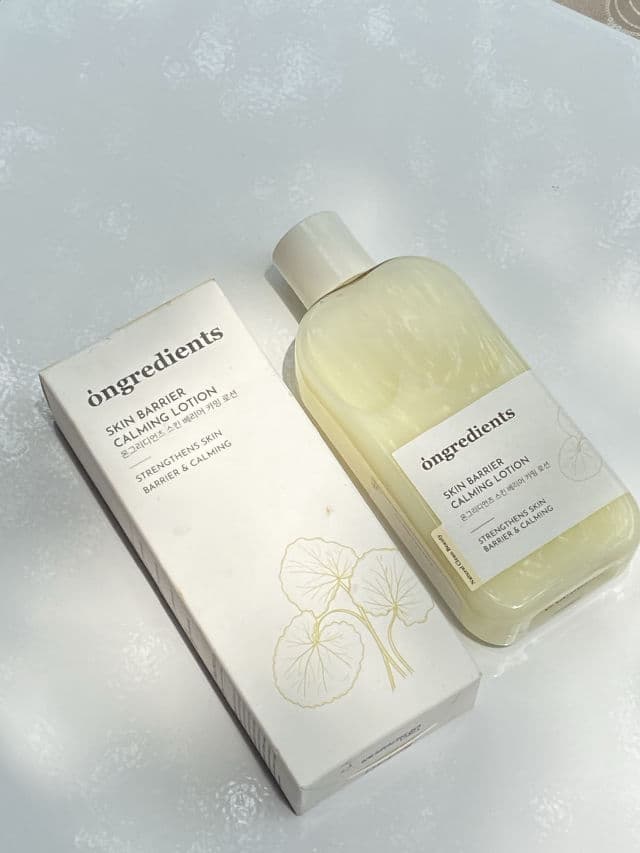 Ongredients Skin Barrier Calming Lotion review photo by occasionallyskincare
