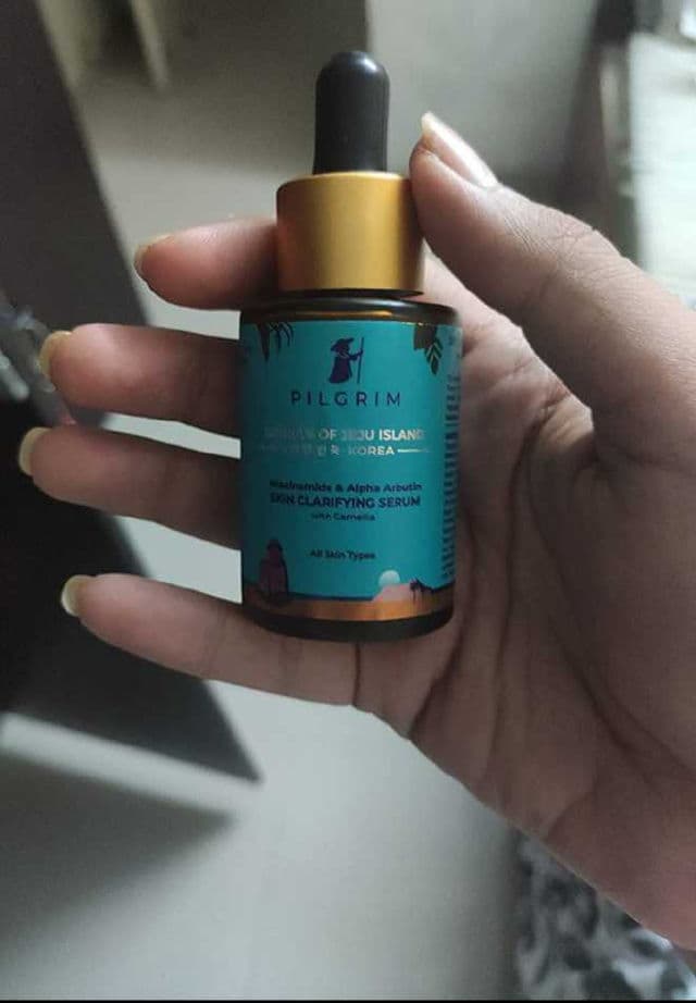 Pilgrim Niacinamide & Alpha Arbutin Skin Clarifying Serum review photo by JustVani