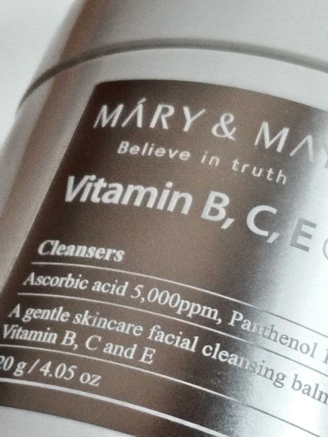 Mary&May Vitamin B, C, E Cleansing Balm review photo by glowyee