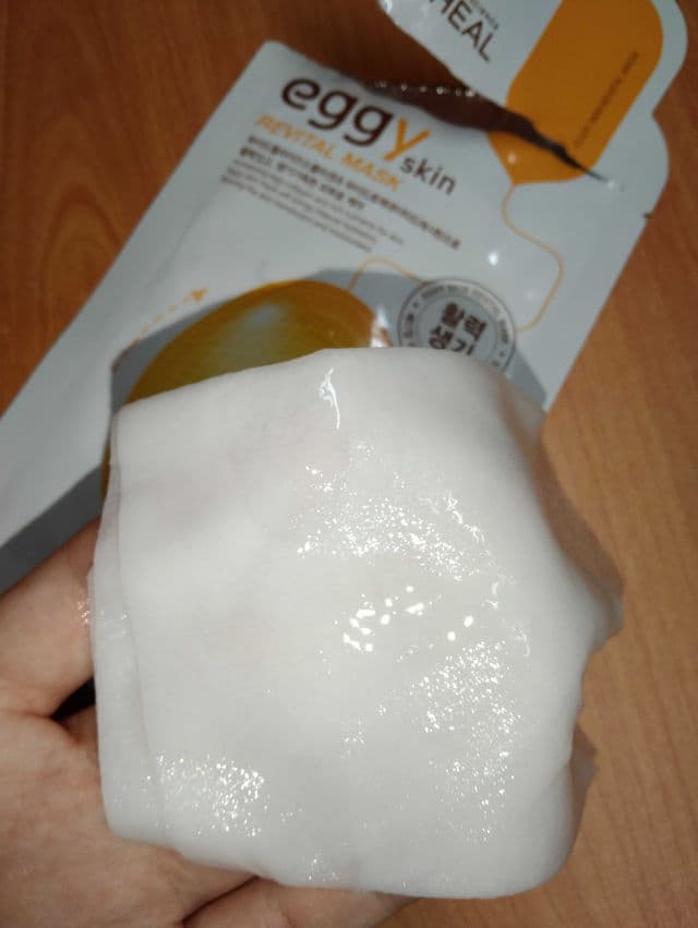 MEDIHEAL Eggy Firming Skin Mask review photo by glowyee