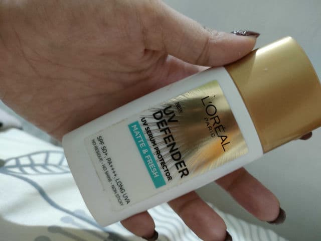 L'Oreal Paris UV Defender Matte & Fresh SPF50 PA++++  review photo by DiaLovina05