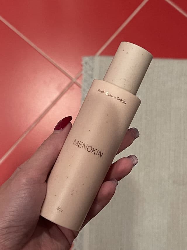 Menokin Pepti-Cotton Cream review photo by promakeupua