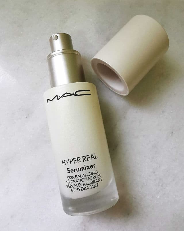 MAC Hyper Real Serumizer Skin Balancing Hydration Serum review photo by samlovessamples