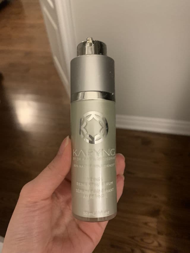 KARYNG by Dr. Karyn Grossman Retinol Renewing Serum with Pro-Verte Complex review photo by alojui