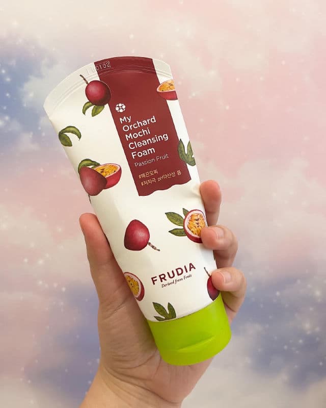 Frudia My Orchard Mochi Cleansing Foam Passion Fruit review photo by conirdilla