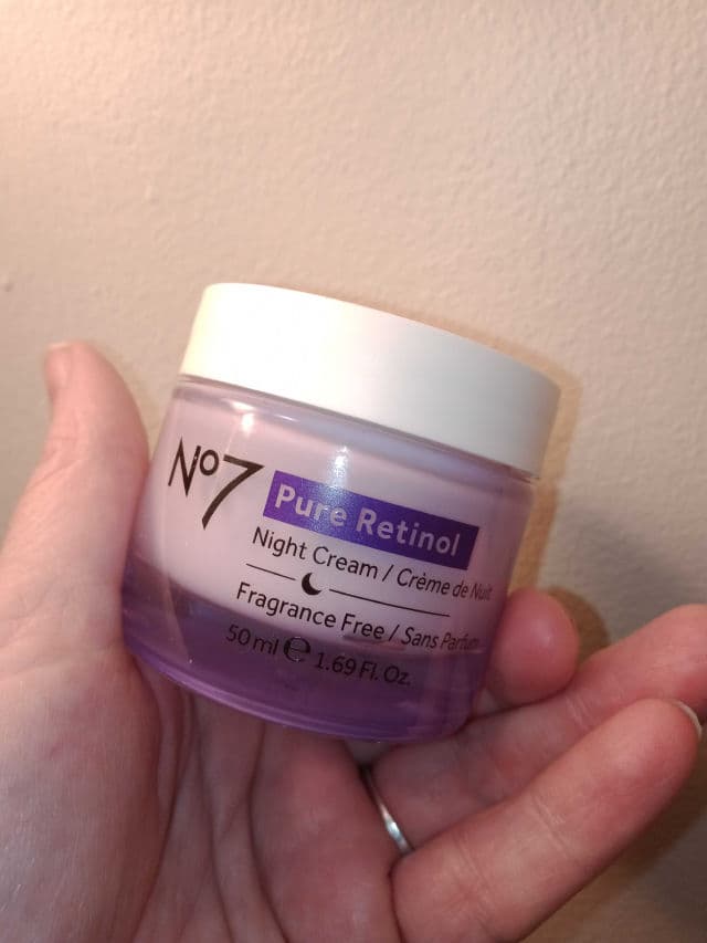 No7 Pure Retinol Night Repair Cream - Fragrance Free review photo by Rhonda