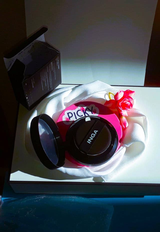 INGA Cover Fitting Tattoo Cushion SPF35 PA++ - Light Vanilla review photo by Dstoner