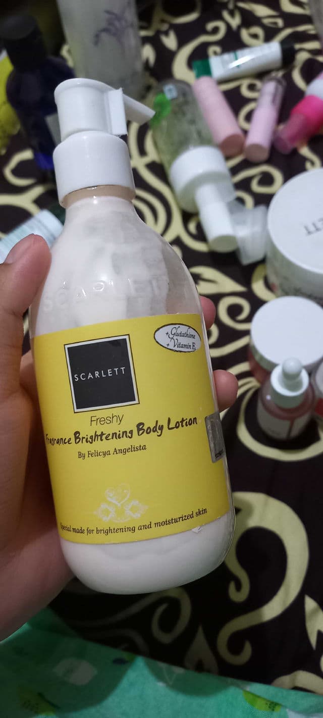 Scarlett Whitening Body Lotion Freshy review photo by Asahkn