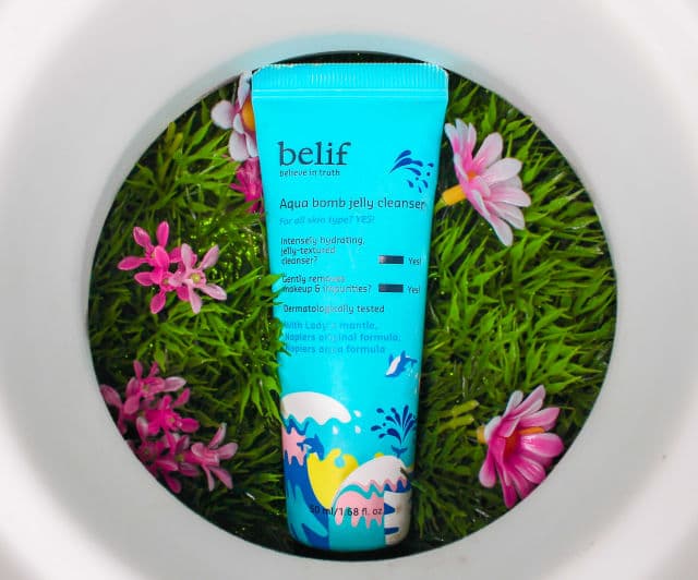 belif Aqua Bomb Jelly Cleanser review photo by glowforyourskin92