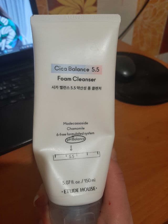 ETUDE Cica Balance 5.5 Foam Cleanser review photo by Nataliia0709