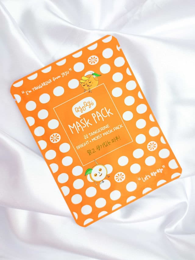 Qyo Qyo Tangerine Bright and Moist Mask Sheet Pack review photo by Armyn