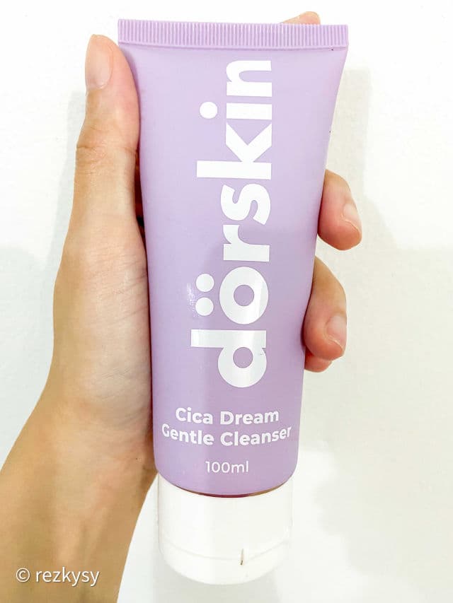 Dorskin Cica Dream Gentle Cleanser review photo by Rezky