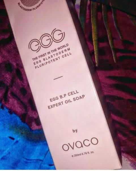 Ovaco Egg B.P Cell Expert Oil Soap review photo by inclusivereviewer