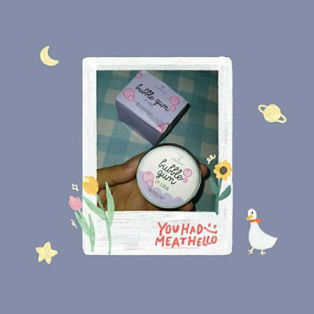 Liplapin Lip Scrub Bubble Gum review photo by AuroraVioleta