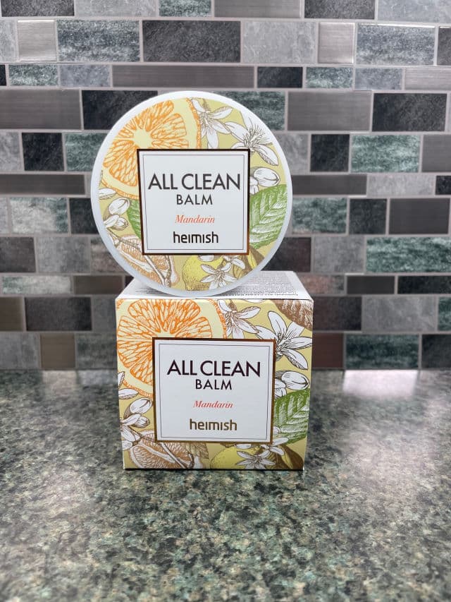 Heimish All Clean Balm Mandarin review photo by PrincessOnABudget