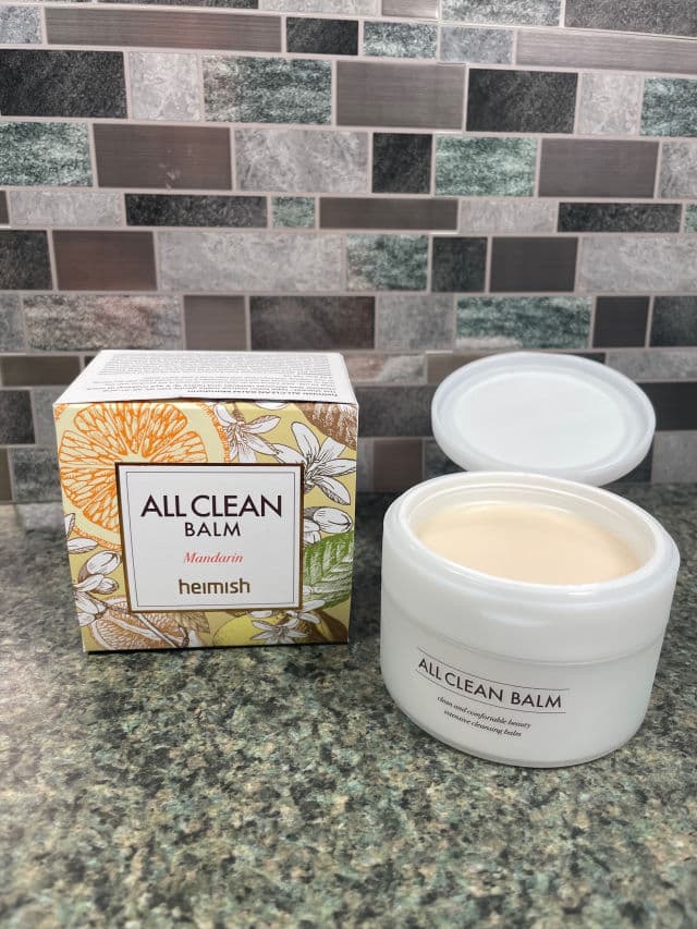 Heimish All Clean Balm Mandarin review photo by PrincessOnABudget