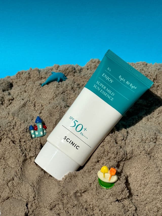 SCINIC Enjoy Super Mild Sun Essence SPF50+ PA++++ review photo by PrincessOnABudget