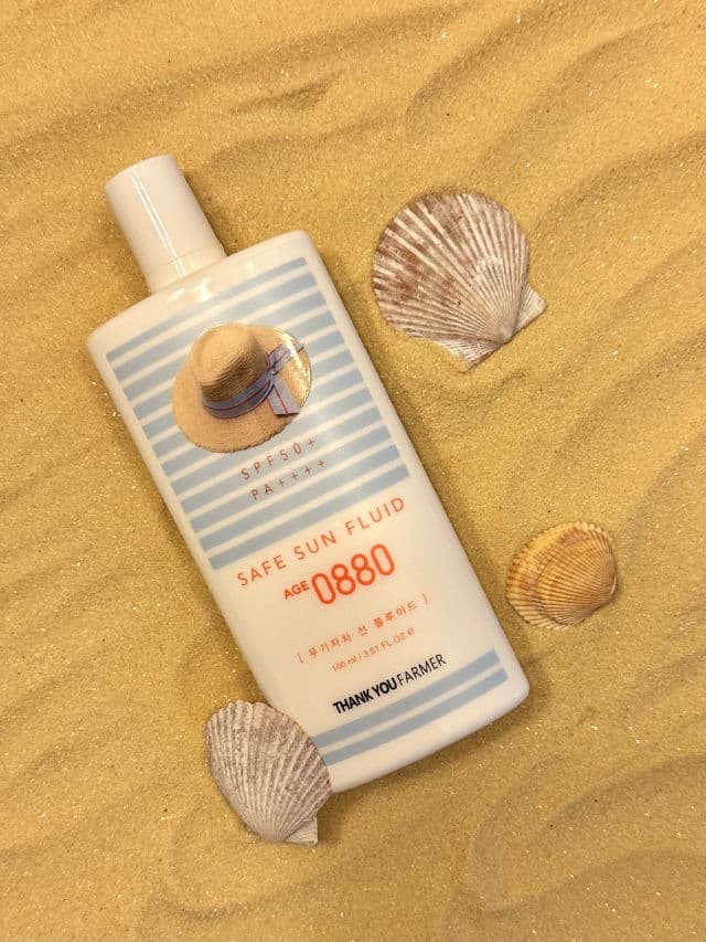 THANK YOU FARMER Safe Sun Fluid Age 0880 SPF50 + PA++++ review photo by PrincessOnABudget