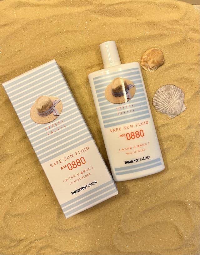 THANK YOU FARMER Safe Sun Fluid Age 0880 SPF50 + PA++++ review photo by PrincessOnABudget