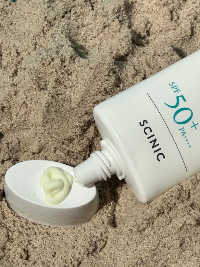 SCINIC Enjoy Super Mild Sun Essence SPF50+ PA++++ review photo by PrincessOnABudget