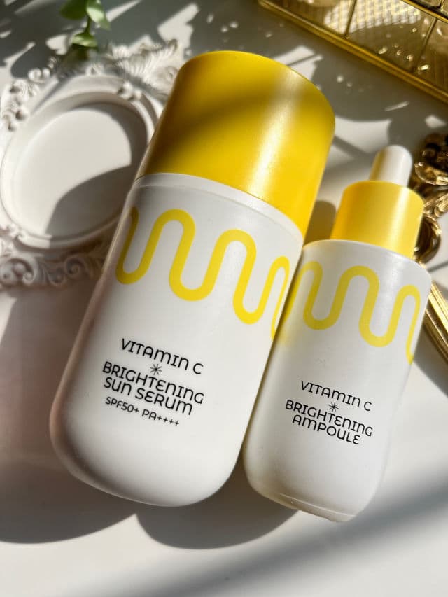 COMMONLABS Vitamin C Brightening Sun Serum SPF50+ PA++++  review photo by Nancybellmx