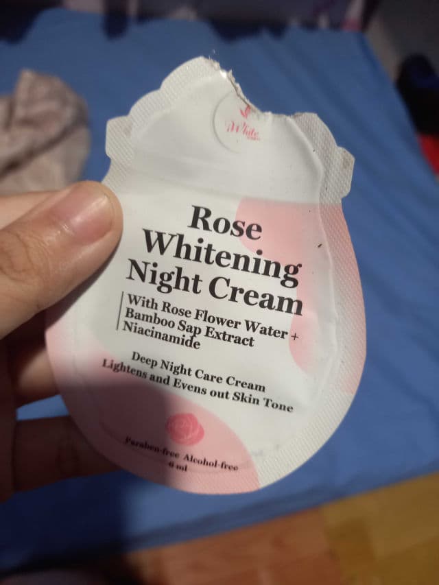 iWhite Korea Rose Whitening Night Cream review photo by jeanrose