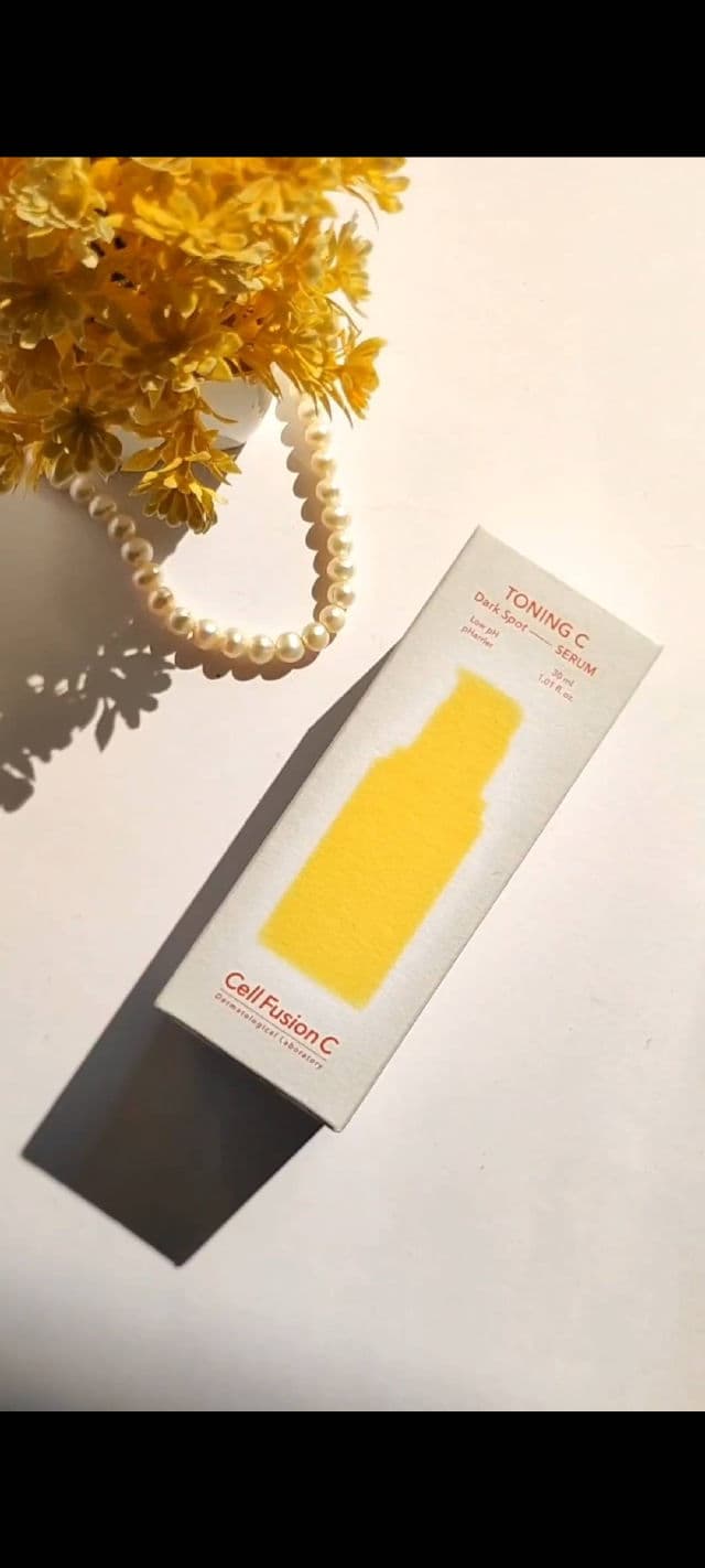 Cell Fusion C Toning C Dark Spot Serum review photo by berrie