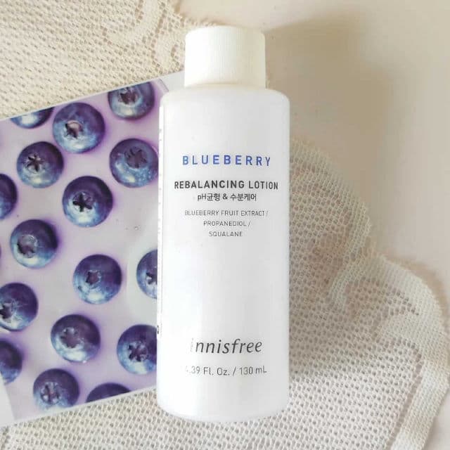 INNISFREE Blueberry Rebalancing Lotion review photo by berrie