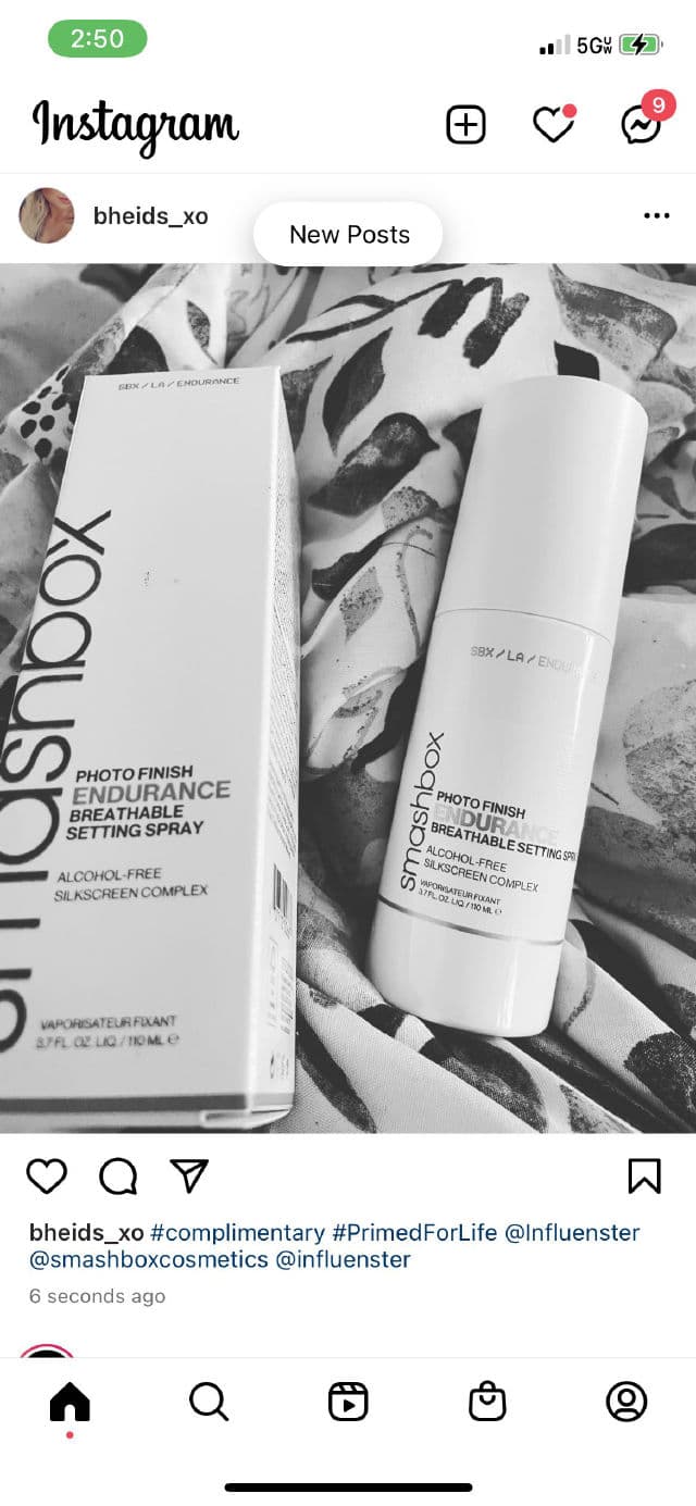 Smashbox Photo Finish Hydrating Primer Water review photo by brandipicks