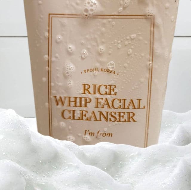 I'M FROM Rice Whip Facial Cleanser review photo by GlowMai2