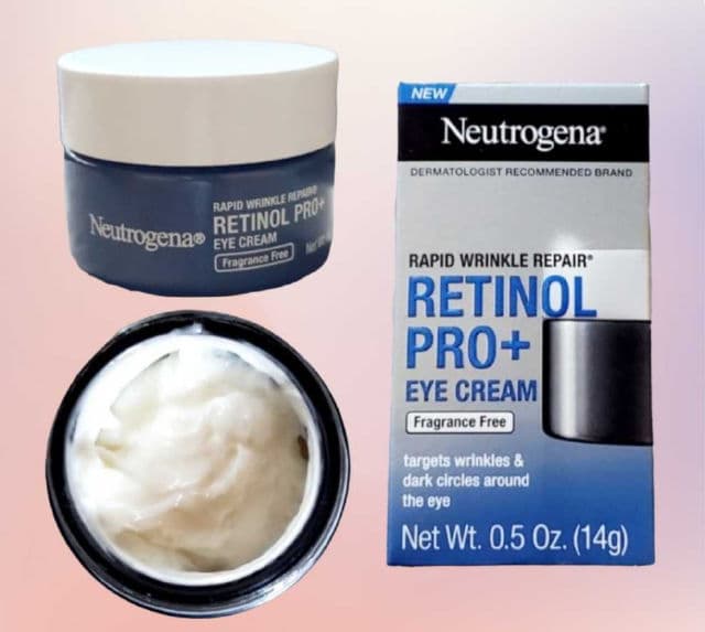 Neutrogena Rapid Wrinkle Repair Retinol Pro+ Eye Cream, Fragrance Free review photo by GlowMai2