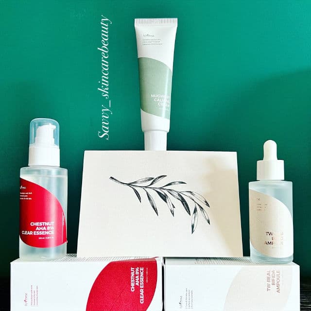 ISNTREE Mugwort Calming Cream review photo by SavvySkincareBeauty