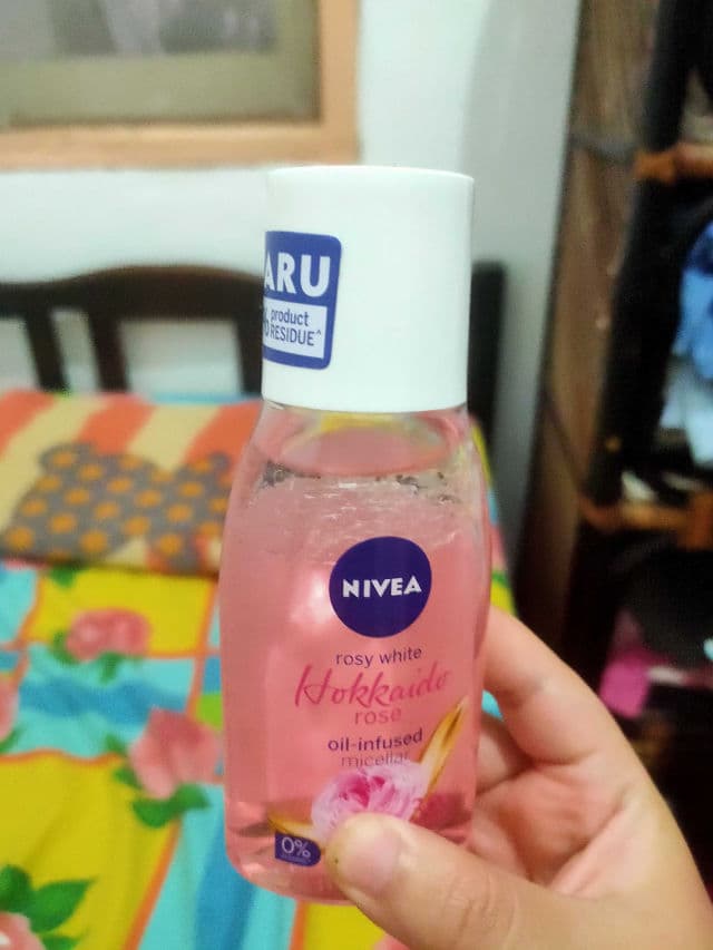 Nivea Rosy White Hokkaido Rose Micellar Water 36x Anti-Oxidant review photo by carolinachuby
