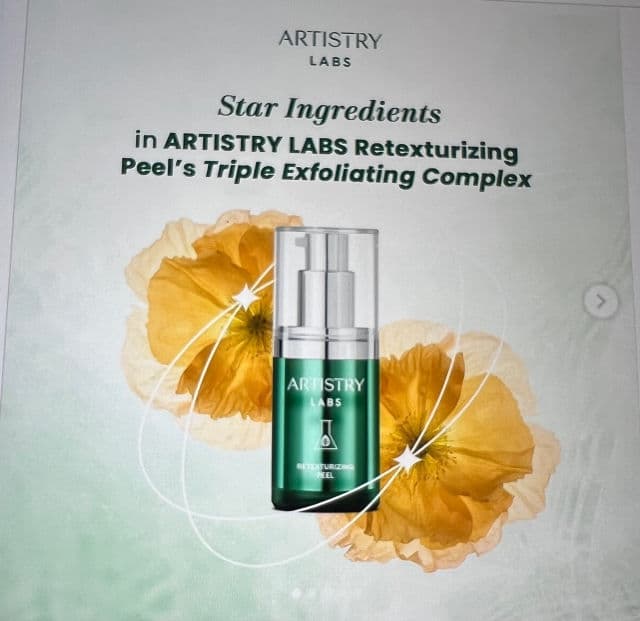 Artistry Retexturizing Peel review photo by Spicesofbeauty
