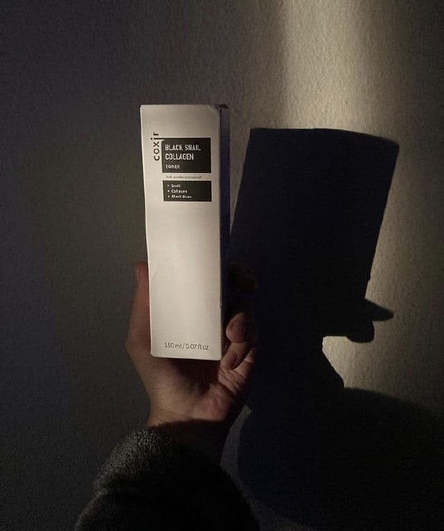 Coxir Black Snail Collagen Toner review photo by jameschoiboy