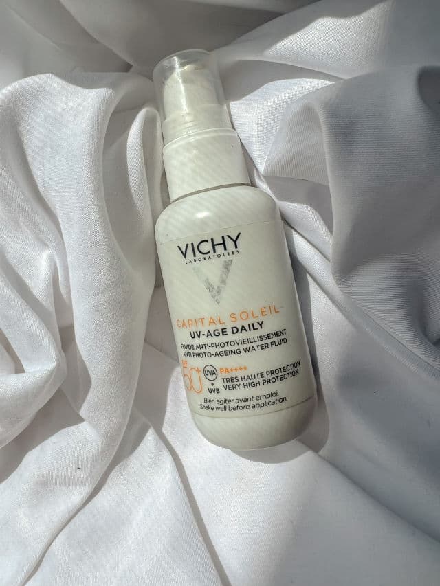 Vichy Capital Soleil UV-Age Daily SPF50+  review photo by Danielas