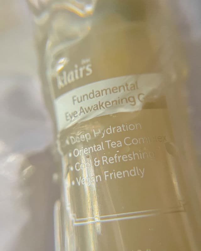 Dear, Klairs Fundamental Eye Awakening Gel review photo by Danielas
