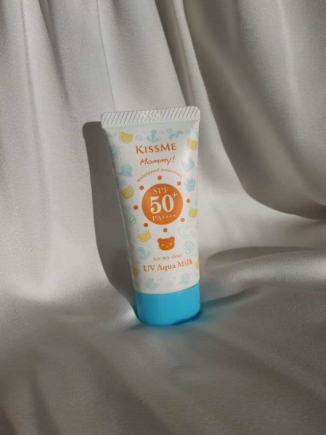 ISEHAN Co. Kiss Me Mommy UV Aqua Milk Waterproof Sunscreen SPF 50+ PA++++ review photo by alia98