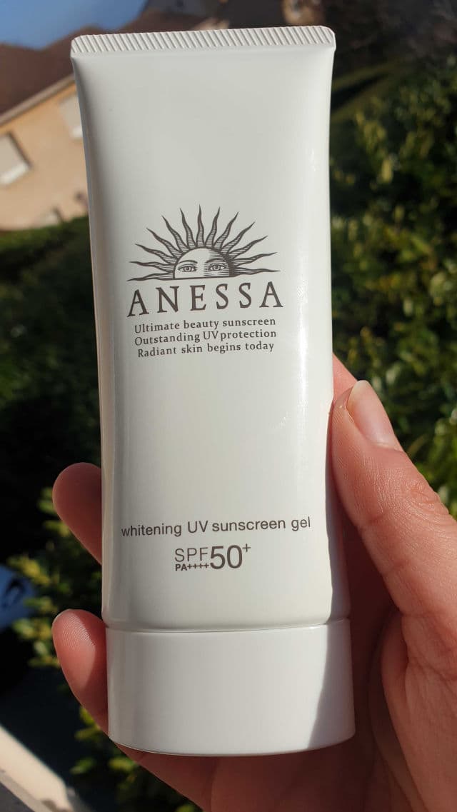Shiseido Anessa Whitening UV Sunscreen Gel SPF50+ PA++++ review photo by Agness