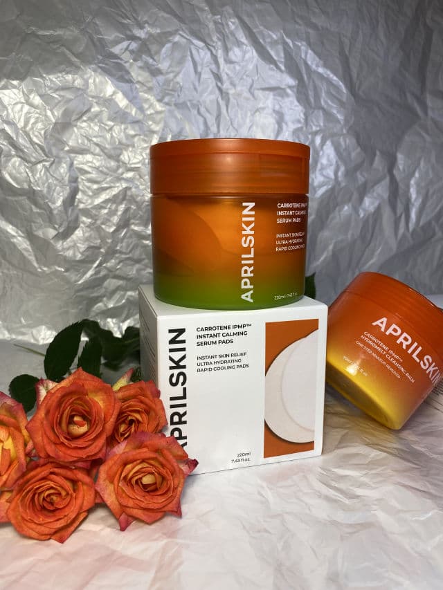 APRIL SKIN Carrotene IPMP Hydromelt Cleansing Balm review photo by mariamoskincare