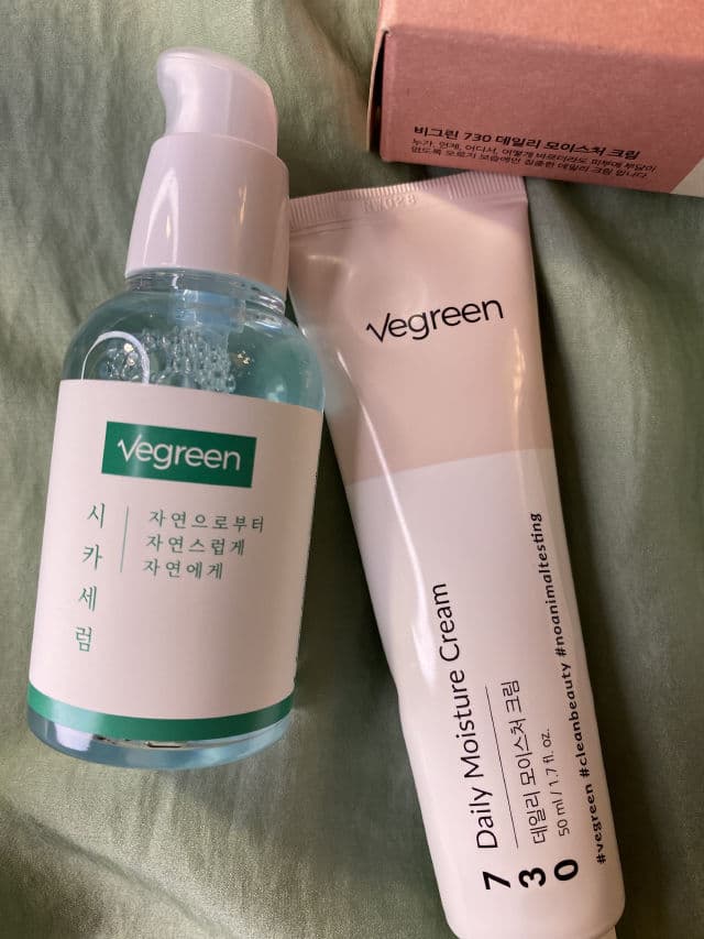 VEGREEN 730 Daily Moisture Cream review photo by mariamoskincare
