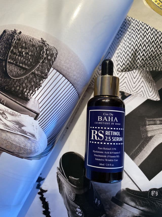 Cos de Baha Retinol 2.5% Serum + Vitamin E review photo by mariamoskincare