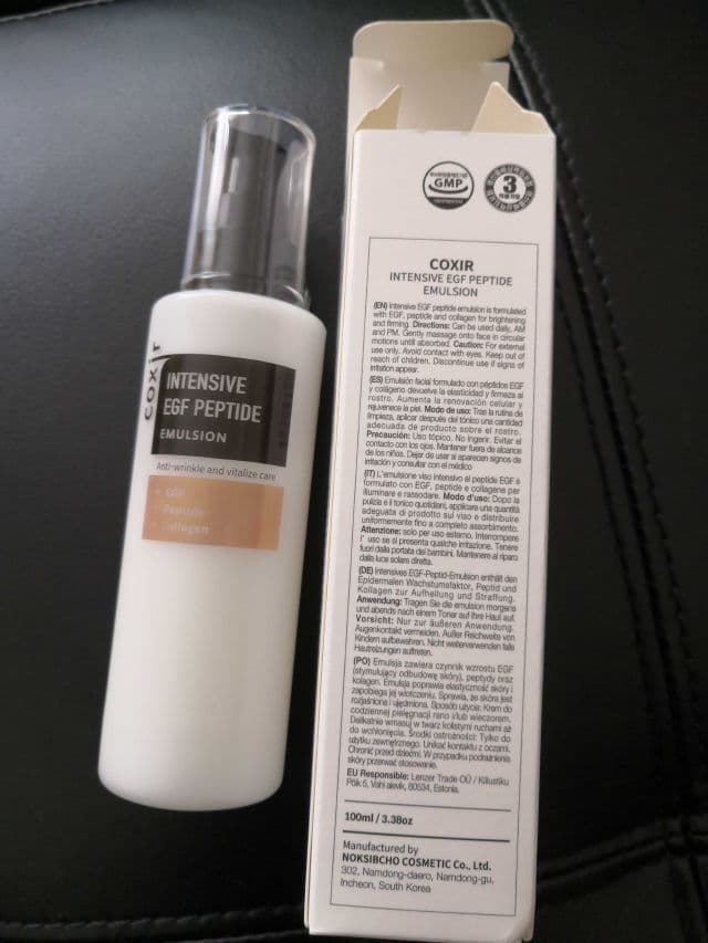 Coxir Intensive EGF Peptide Emulsion review photo by Pickybina